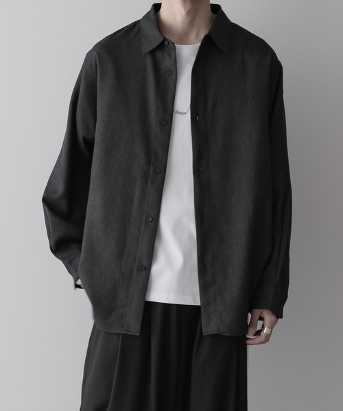 「remer」 長袖シャツ X-SMALL ベージュ メンズ_画像2