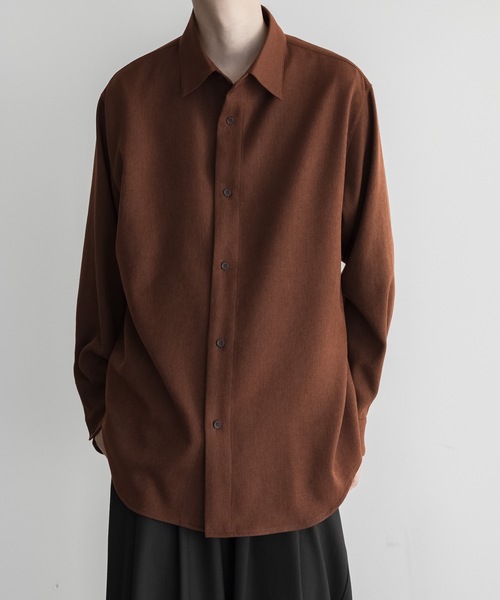 「remer」 長袖シャツ X-SMALL ベージュ メンズ_画像4