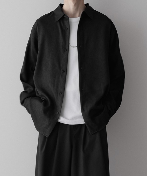 「remer」 長袖シャツ X-SMALL ベージュ メンズ_画像5