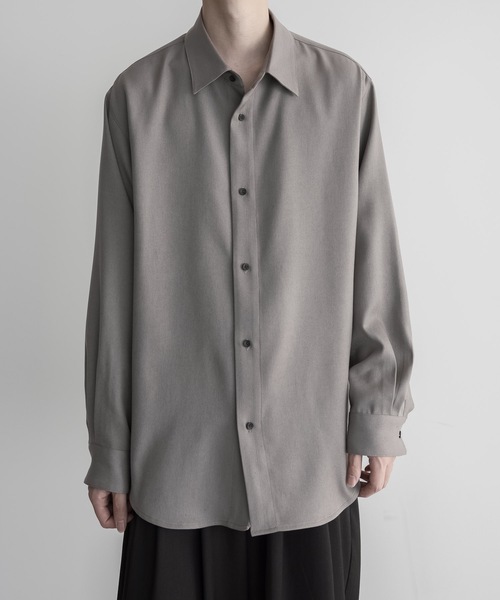 「remer」 長袖シャツ X-SMALL ベージュ メンズ_画像8