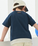 tシャツ 「接触冷感」くま旅アップリケ半袖Tシ...の詳細画像1