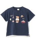 tシャツ 「接触冷感」くま旅アップリケ半袖Tシ...の詳細画像3