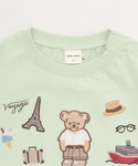 tシャツ 「接触冷感」くま旅アップリケ半袖Tシ...の詳細画像5