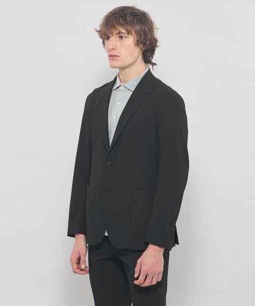 ジャケット テーラードジャケット 「WEB・一部店舗限定」「BREASY JACKET」ストレッチサッカーセットアップジャケット メンズの画像