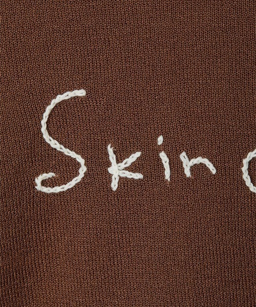 tシャツ 「leinwande」26SS新作 Skin Contact Knitted Tee レディースの画像