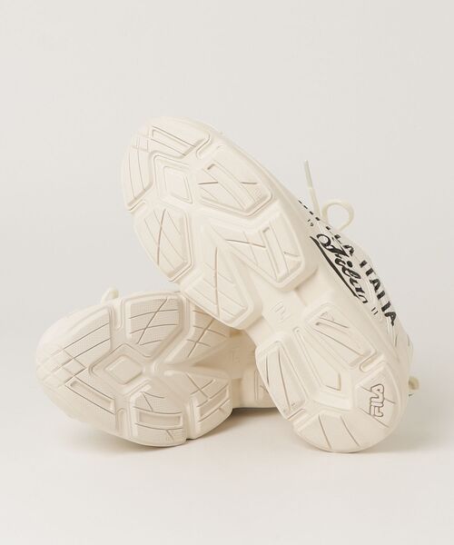 「FILA」 ローカットスニーカー 24.0cm ベージュ レディース_画像3