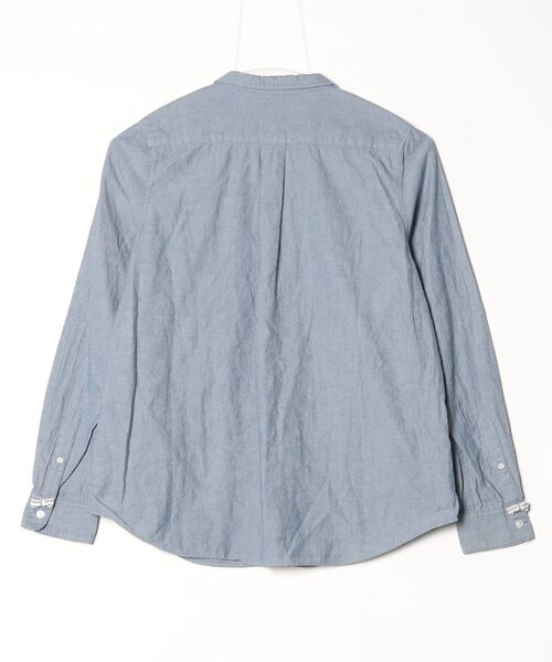 「haupia」 長袖シャツ 38 ブルー レディース_画像2