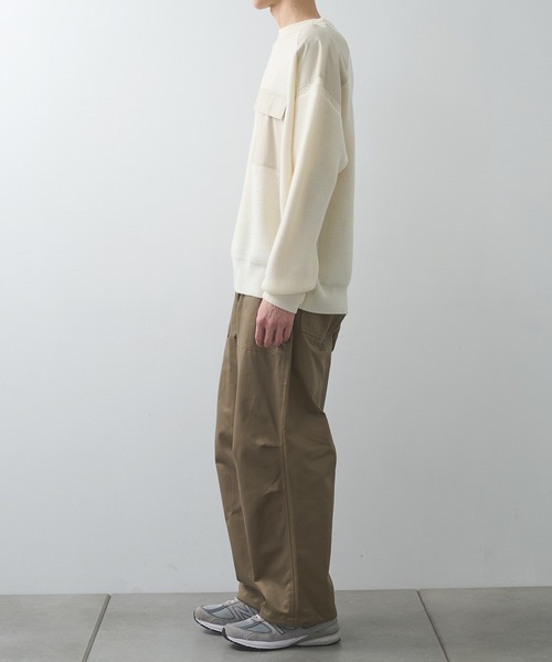 セーター ニット 「N.HOOLYWOOD」別注 COMBAT KNIT PO メンズの画像