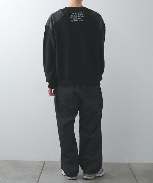 セーター ニット 「N.HOOLYWOOD」別注 COMBAT KNIT PO メンズの画像