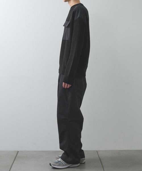 セーター ニット 「N.HOOLYWOOD」別注 COMBAT KNIT PO メンズの画像