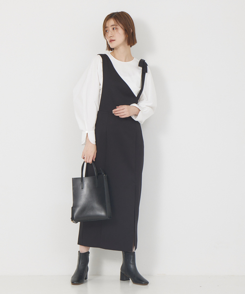 「Rouge vif」 長袖ブラウス フリー サックスブルー レディース_画像3