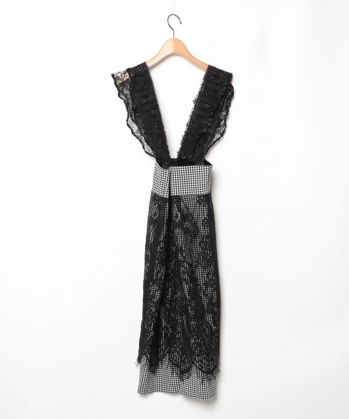 「lilLilly」 スカート MEDIUM ブラック レディース_画像2