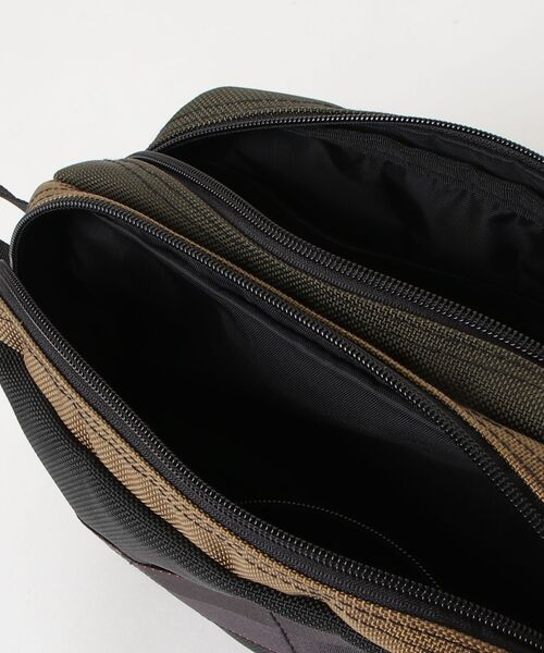 BRIEFING（ブリーフィング） DOUBLE ZIP POUCH-3 CRAZY - ブラック