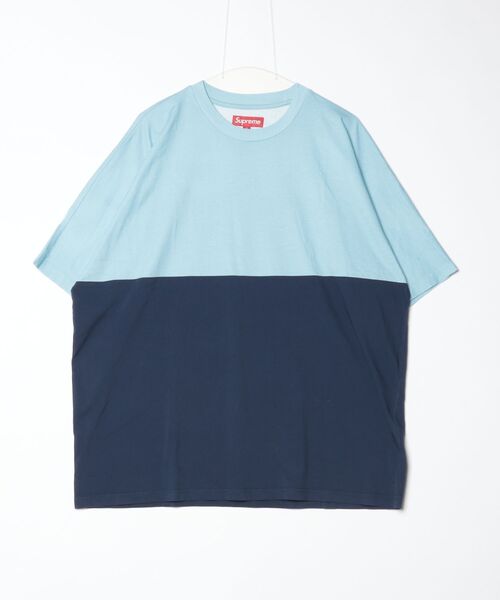 Supreme（シュプリーム） Split S/S Top 半袖Tシャツ X-LARGE ブルー
