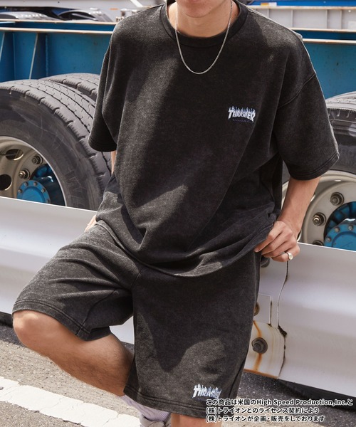 「THRASHER」 セットアップ L ブラウン メンズ_画像4