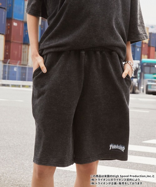 「THRASHER」 セットアップ L ブラウン メンズ_画像8