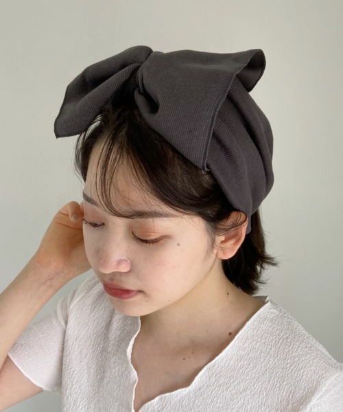 CLEA ヘアバンド ビック リボン ターバン : ZOZOTOWN Yahoo!店