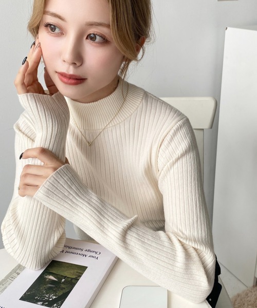 moment+ ニット セーター 「累計販売枚数10万枚突破！」12G
