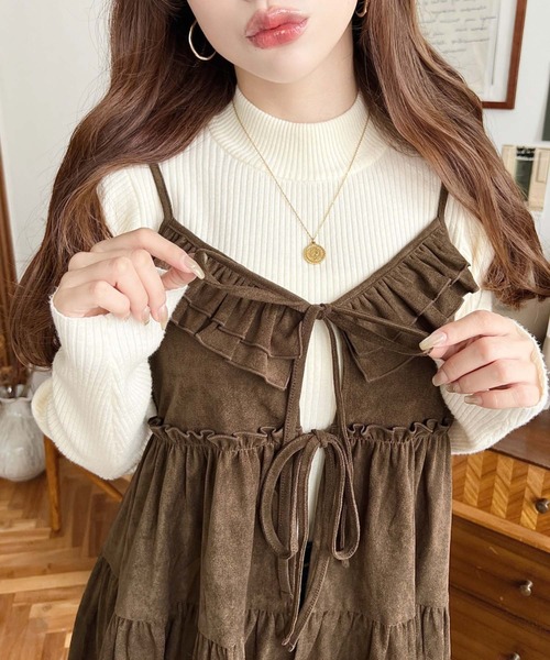 ボトルネックknitプルオーバー（ファッション）のおすすめ人気商品一覧