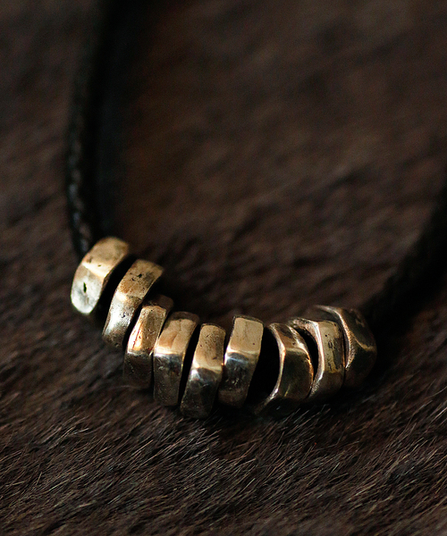 ネックレス HARIM ハリム / ROCK BEADS NECKLACE SV シルバー925ロックビーズネックレス / HRP103 SV | HARIM | 08