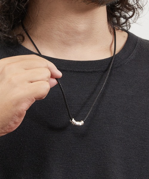 ネックレス HARIM ハリム / ROCK BEADS NECKLACE SV シルバー925ロックビーズネックレス / HRP103 SV | HARIM | 12