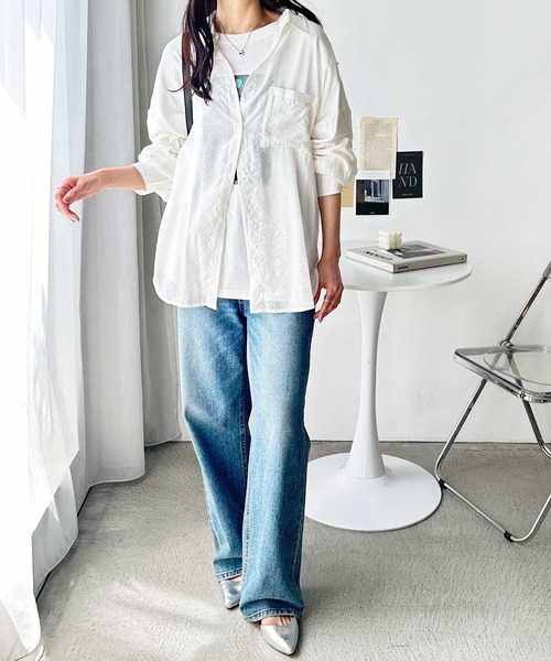2025SSレリュームリネン100%ゆったりオーバーサイズベーシックシャツ♪ 楽天市場】Tシャツ カットソー ビックTシャツ オーバーサイズ 七