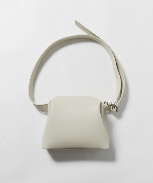 osoiキャンバス ショルダーバッグ　ベージュ、白 OSOI Women's Bean Twee Bag in Cream OSOI