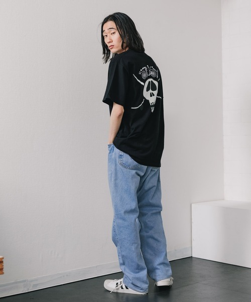【デッドストック】STUSSY ステューシー SAR TEE 半袖Tシャツ L STUSSY tシャツ STUSSY/ステューシー SURF SKATE SKULL TEE 半袖