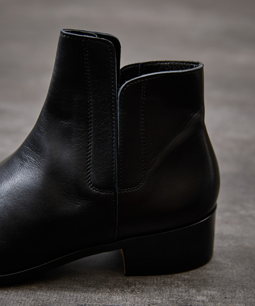 PADRONE パドローネ / SIDE GORE BOOTS with Chunky Sole
