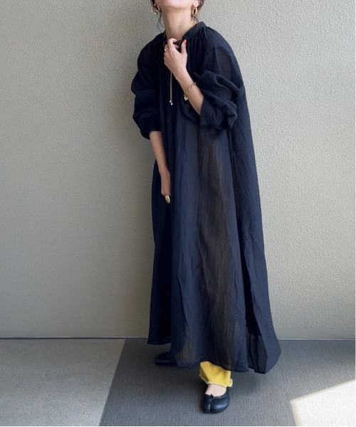 シャツワンピース 2way楊柳シアーシャツワンピース : ZOZOTOWN Yahoo