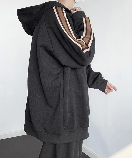 【FVLMEN】【サイズXL】ハーフジップ スウェット プルオーバー パーカー パーカー 「FVLMEN」halfzip sweat pullover parker/ハーフ
