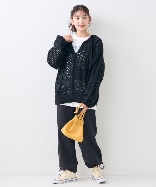 ニット セーター 2WAY リボン 透かしニット レディース | FREAK'S STORE | 12