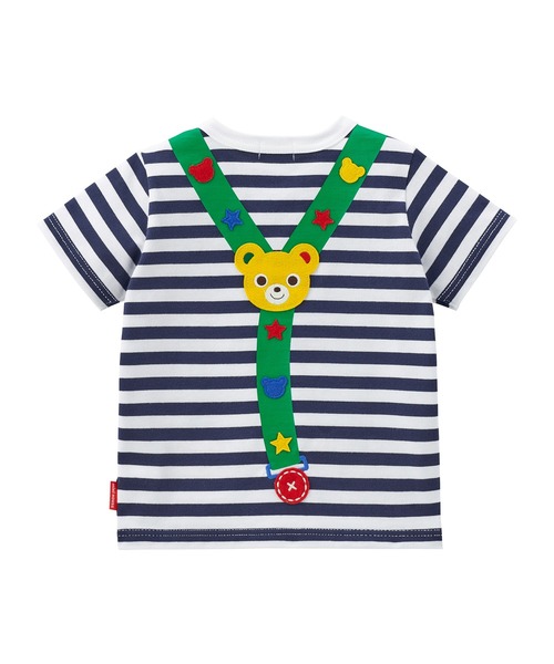 MIKI HOUSE（ミキハウス） tシャツ プッチーサスペンダーモチーフの 