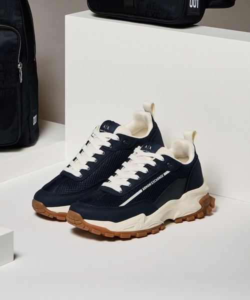 【アルマーニエクスチェンジ】AXロゴ 靴 スニーカー ARMANI EXCHANGE スニーカー 「A|X アルマーニ エクスチェンジ