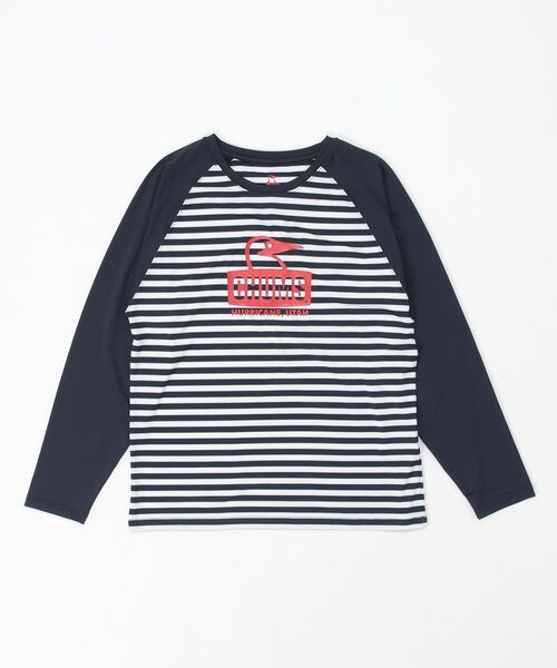 CHUMS - 新品 CHUMS L/S Rashgard チャムス ラッシュガード bl CHUMS ラッシュガード CHUMS/チャムス ラッシュガード/長袖
