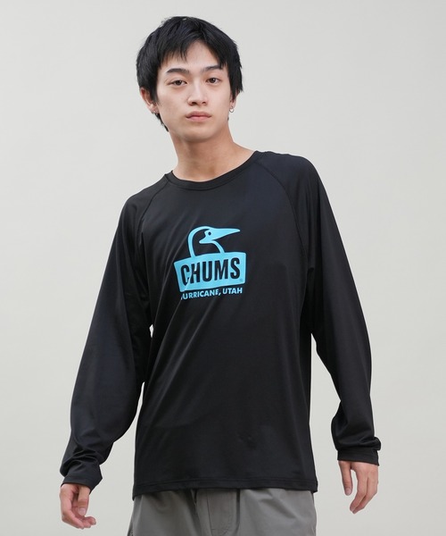 CHUMS - 新品 CHUMS L/S Rashgard チャムス ラッシュガード bm CHUMS - 新品 CHUMS L/S Rashgard チャムス ラッシュガード bmの