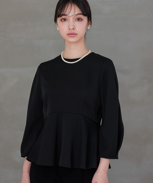 ブラウス シャツ 「T.P.O」エリ2wayブラウス995910 レディース Andemiu ブラウス シャツ 「T.P.O」エリ2wayブラウス995910