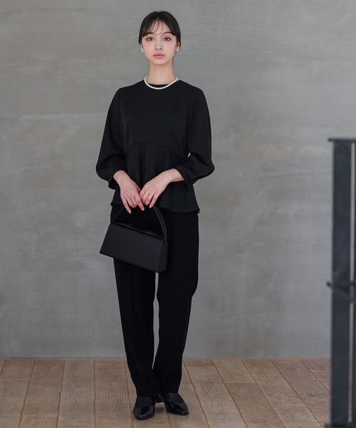 ブラウス シャツ 「T.P.O」エリ2wayブラウス995910 レディース Andemiu ブラウス シャツ 「T.P.O」エリ2wayブラウス995910
