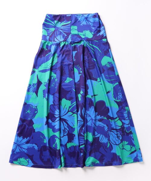 Maunaloa（マウナロア） ロング スカート 「Maunaloa」Ocean Blue Bird