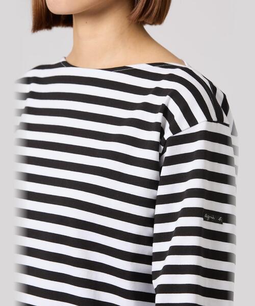 agnes b. tシャツ 「ユニセックス」WEB限定 J008 ボーダーT