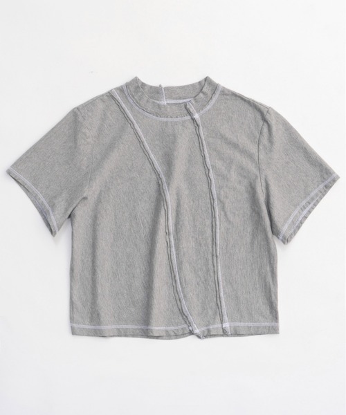 MAISON SPECIAL tシャツ Outseam Bicolor T-shirt/アウトシーム