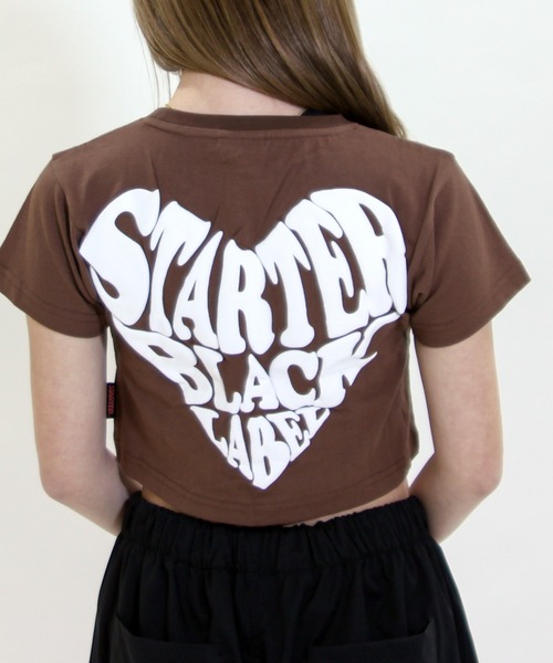 STARTER tシャツ ハートロゴ プリント チビTee / ショート丈 T