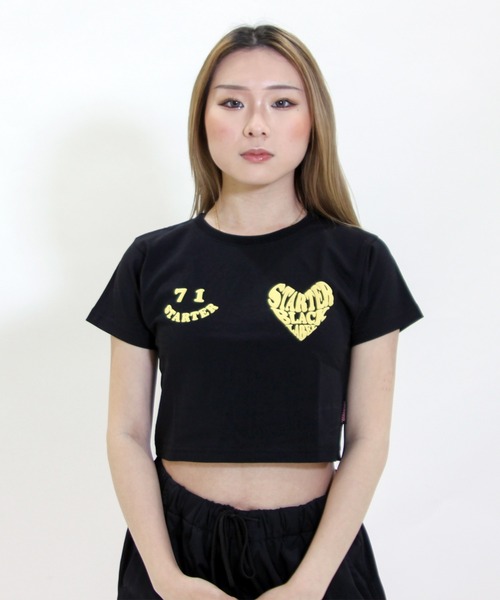 STARTER（スターター） tシャツ 半袖 ハートロゴ プリント チビTee
