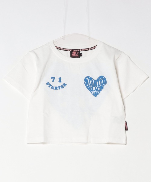 STARTER tシャツ ハートロゴ プリント チビTee / ショート丈 T