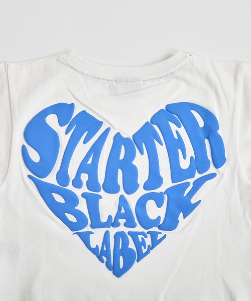 最終決算 チビTee プリント ハートロゴ tシャツ STARTER / T ショート丈 ルームウェア・パジャマ