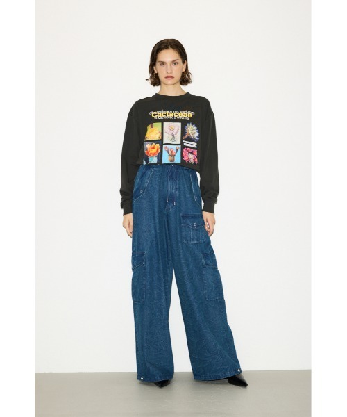 tシャツ THROW THE SUCCULENTIST L/S TOPS ザ サキュレンティスト ロングスリーブ トップス レディース THROW by SLY tシャツ THE SUCCULENTIST L/S TOPS ザ サキュレン
