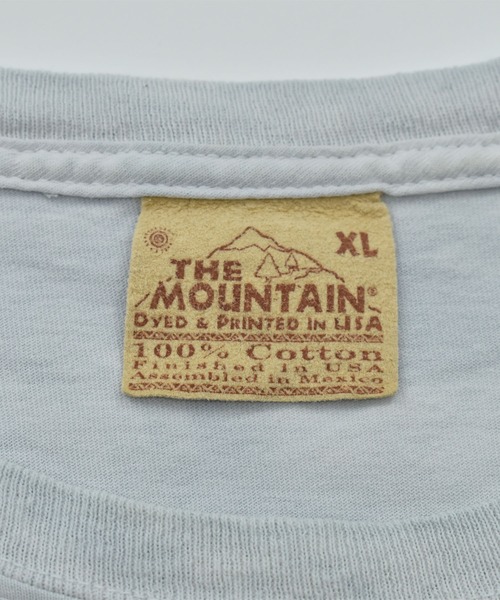 USA製　THE MOUNTAIN Tshirt 虎柄　タイダイ　Tシャツ　古着 THE MOUNTAIN tシャツ 「ヴィンテージ古着」Y2K 白虎 タイダイT