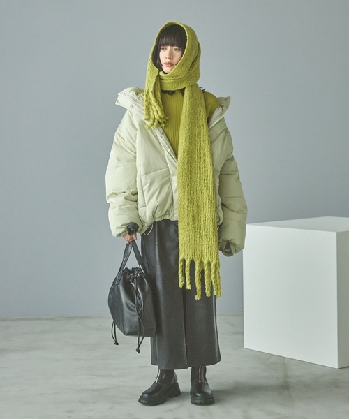 LAKOLE（ラコレ） マフラー ストール ラッセルニットマフラー / 133333