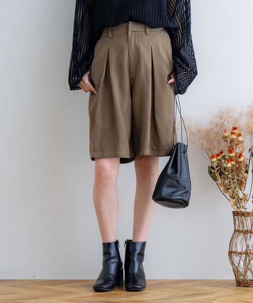 ★新品未使用★CITYSHOP タックハーフパンツ ツイルタックハーフパンツ – LIAN