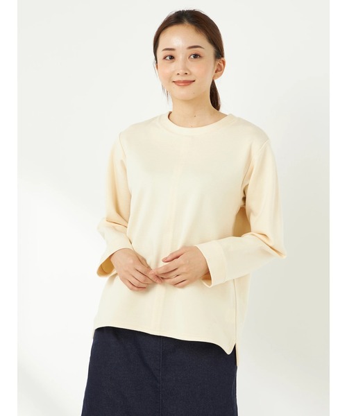tシャツ ジグザグステッチ プルオーバー レディース